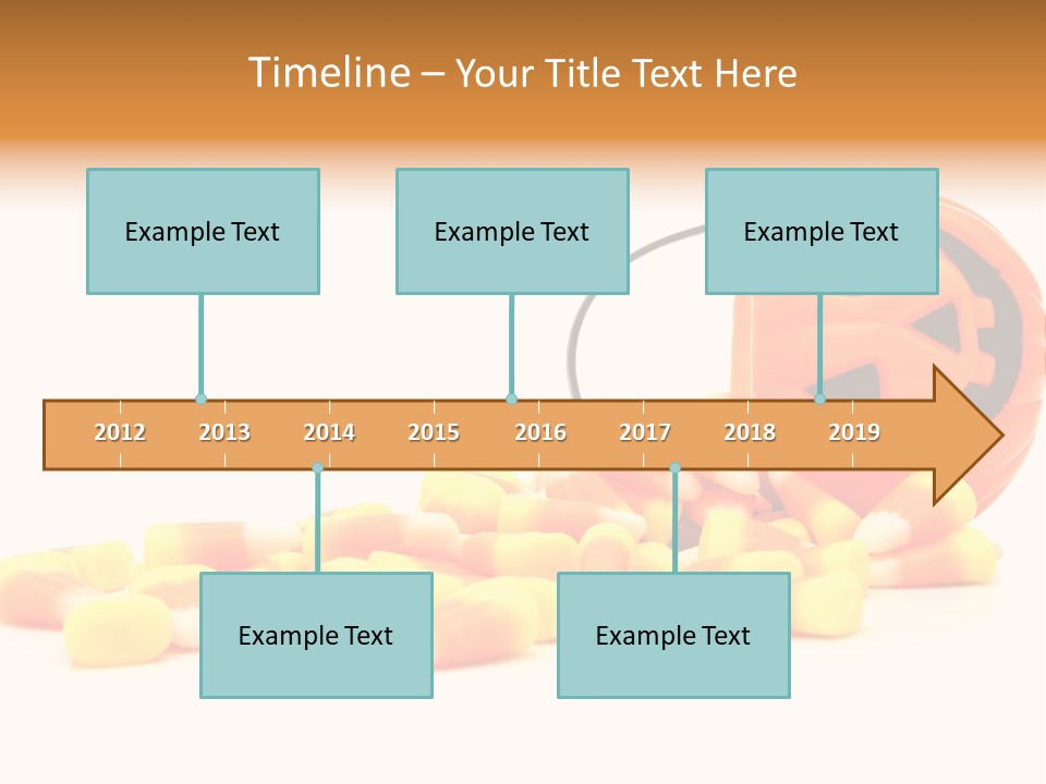 Fall Yellow Candy PowerPoint Template
