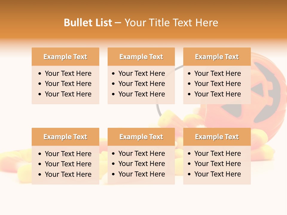 Fall Yellow Candy PowerPoint Template