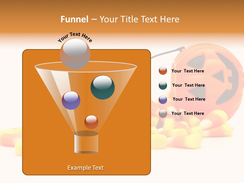 Fall Yellow Candy PowerPoint Template