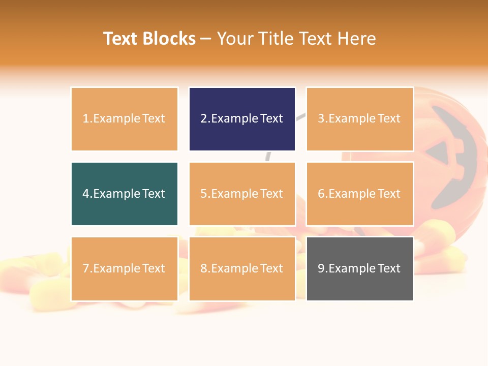 Fall Yellow Candy PowerPoint Template