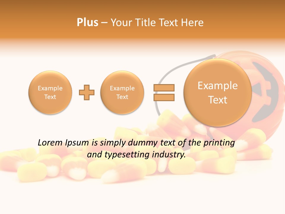 Fall Yellow Candy PowerPoint Template