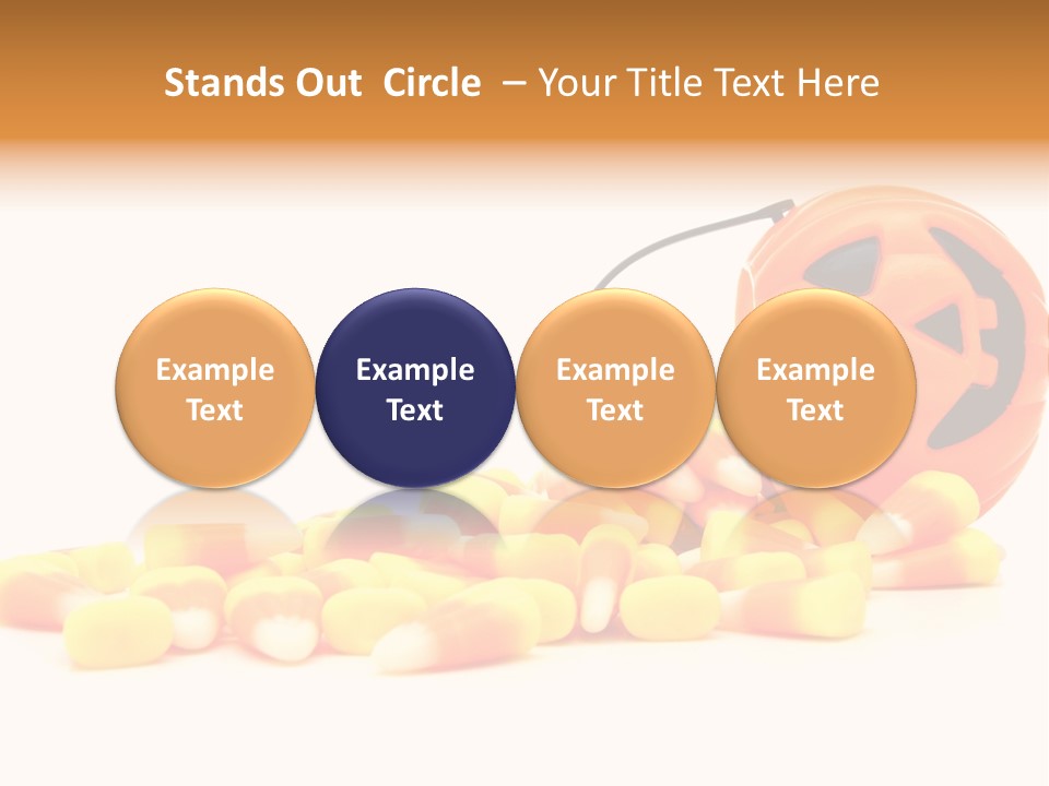 Fall Yellow Candy PowerPoint Template