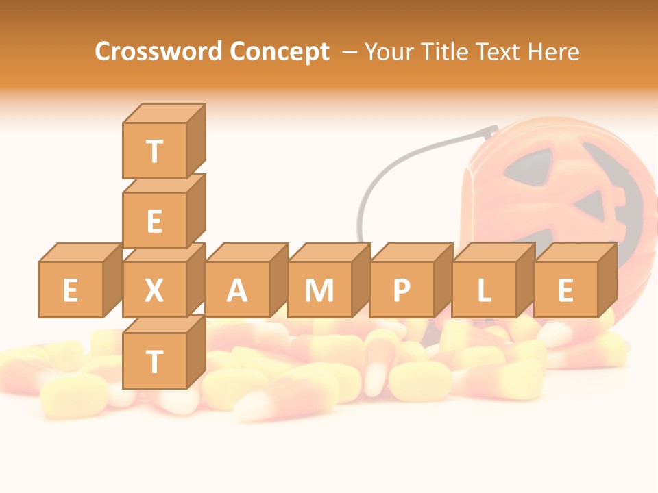 Fall Yellow Candy PowerPoint Template