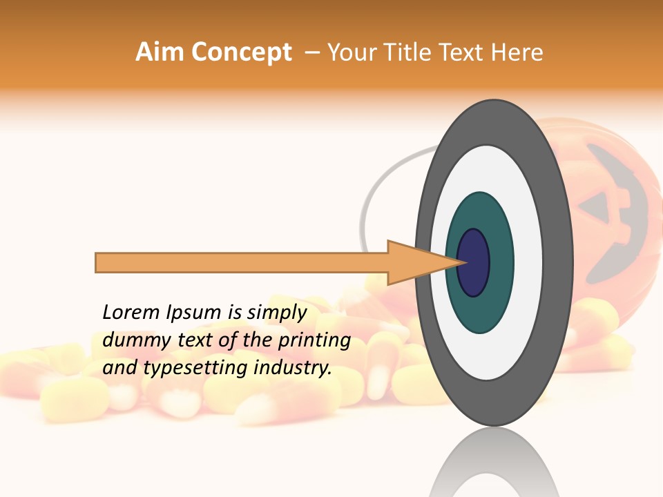 Fall Yellow Candy PowerPoint Template