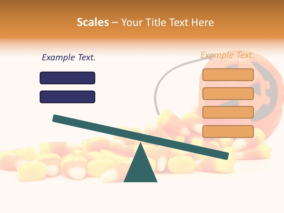 Fall Yellow Candy PowerPoint Template