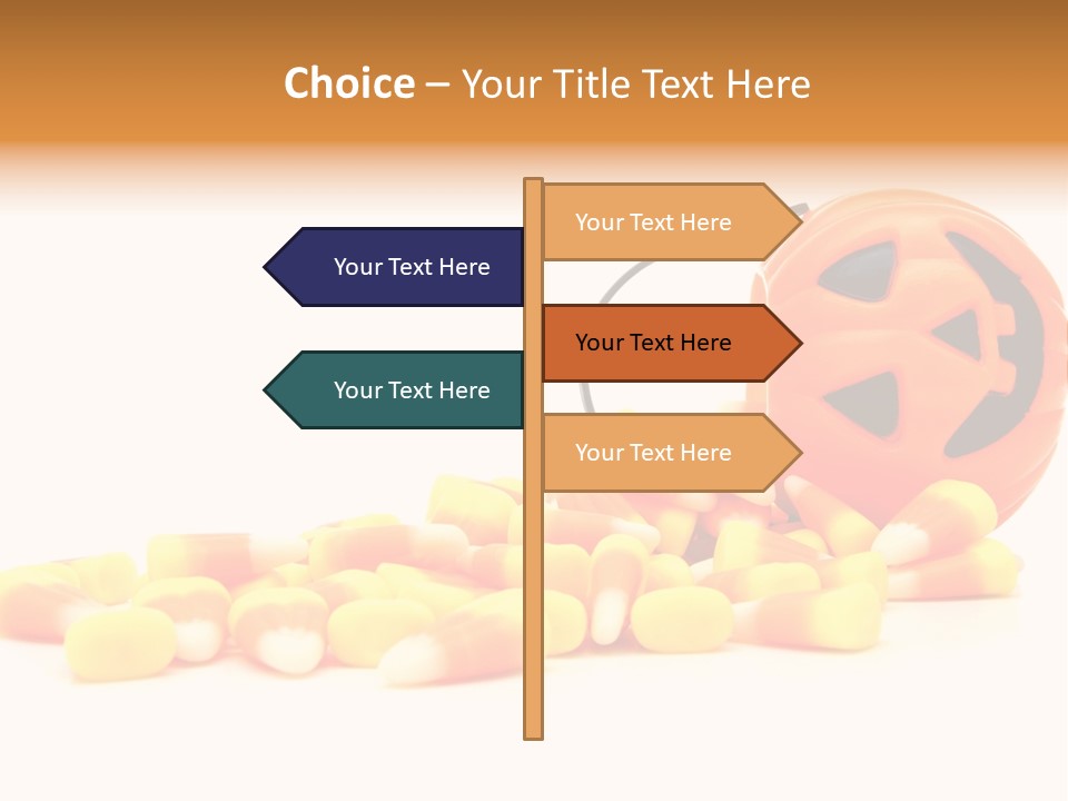 Fall Yellow Candy PowerPoint Template