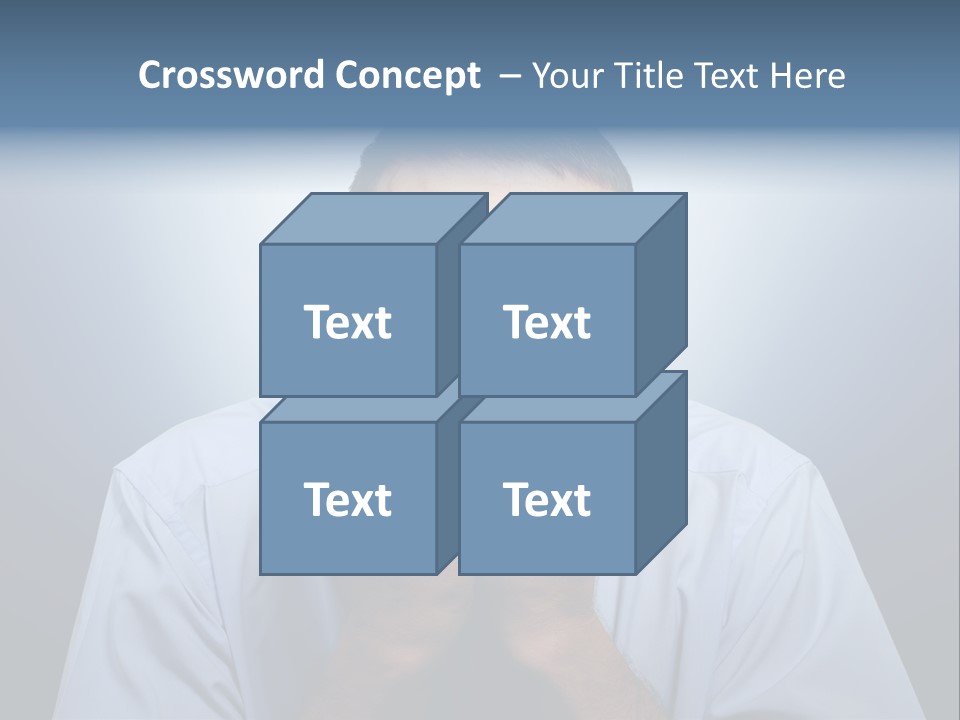 Depressed One Upset PowerPoint Template