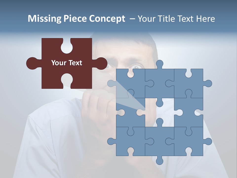 Depressed One Upset PowerPoint Template