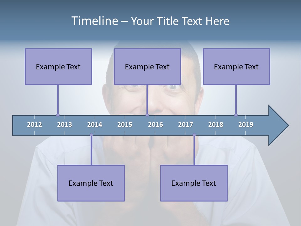 Depressed One Upset PowerPoint Template