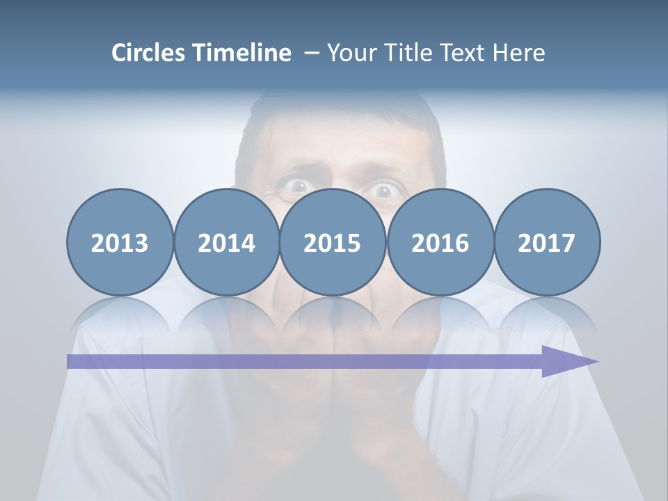 Depressed One Upset PowerPoint Template
