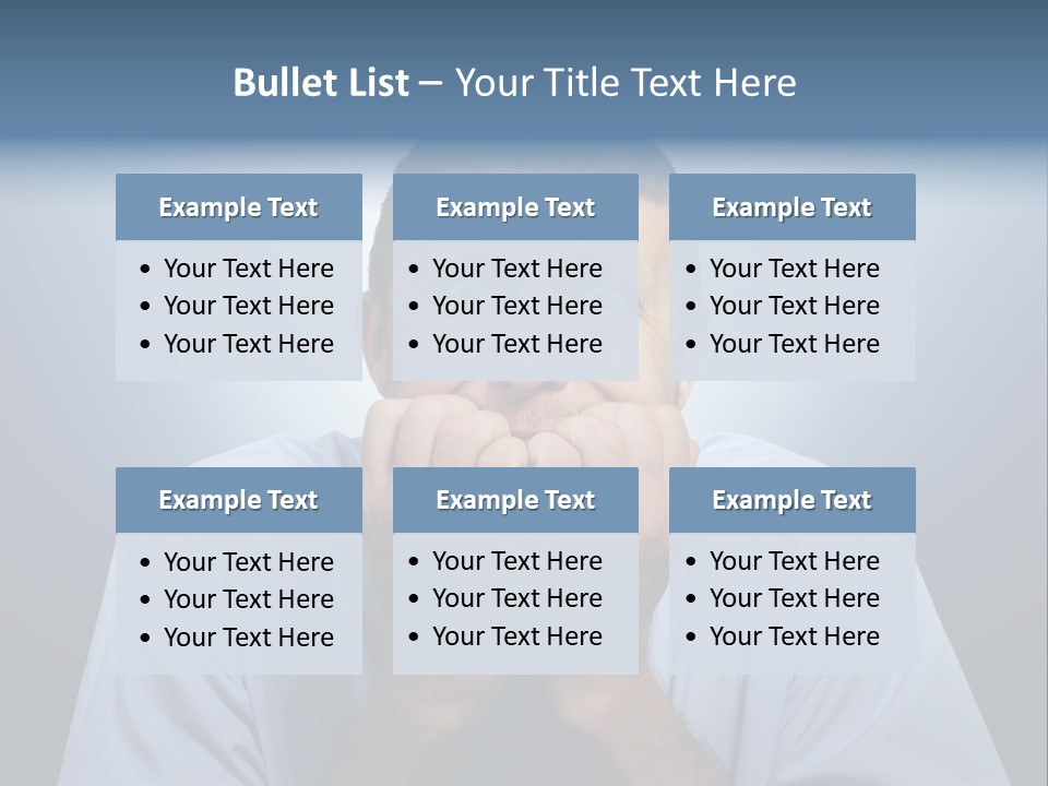 Depressed One Upset PowerPoint Template