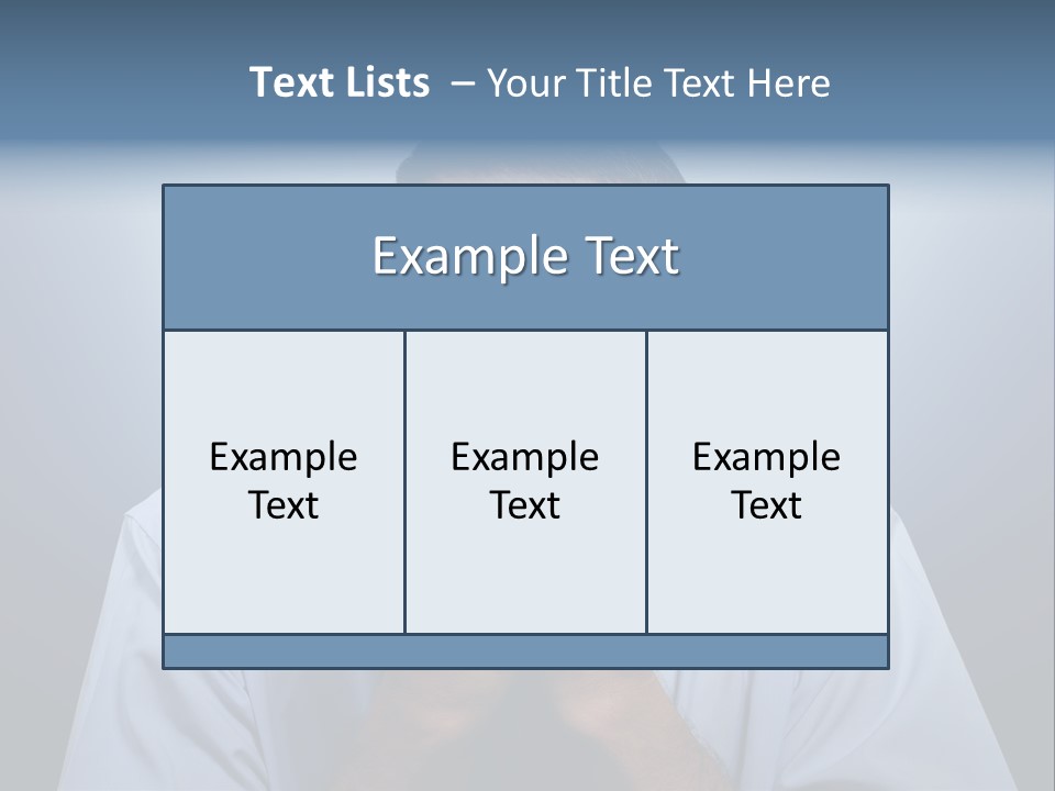 Depressed One Upset PowerPoint Template