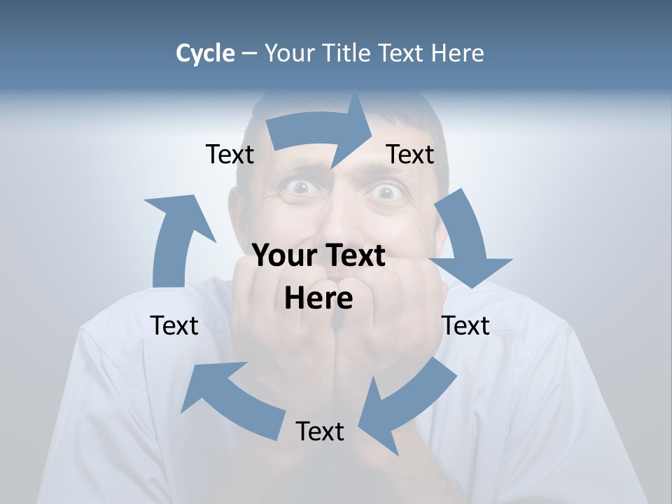 Depressed One Upset PowerPoint Template
