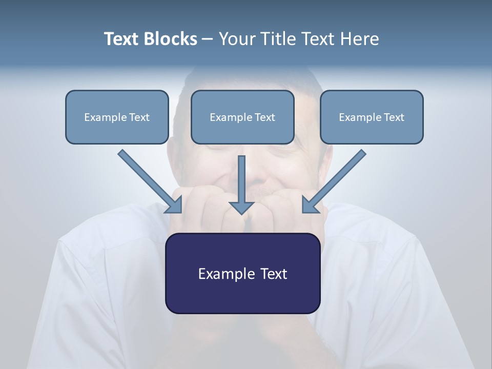 Depressed One Upset PowerPoint Template