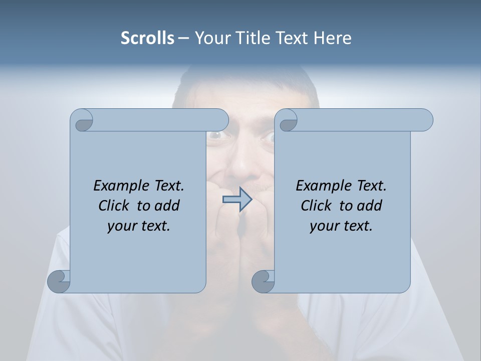 Depressed One Upset PowerPoint Template