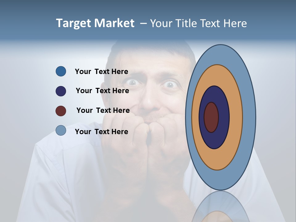 Depressed One Upset PowerPoint Template