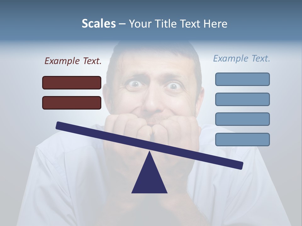 Depressed One Upset PowerPoint Template