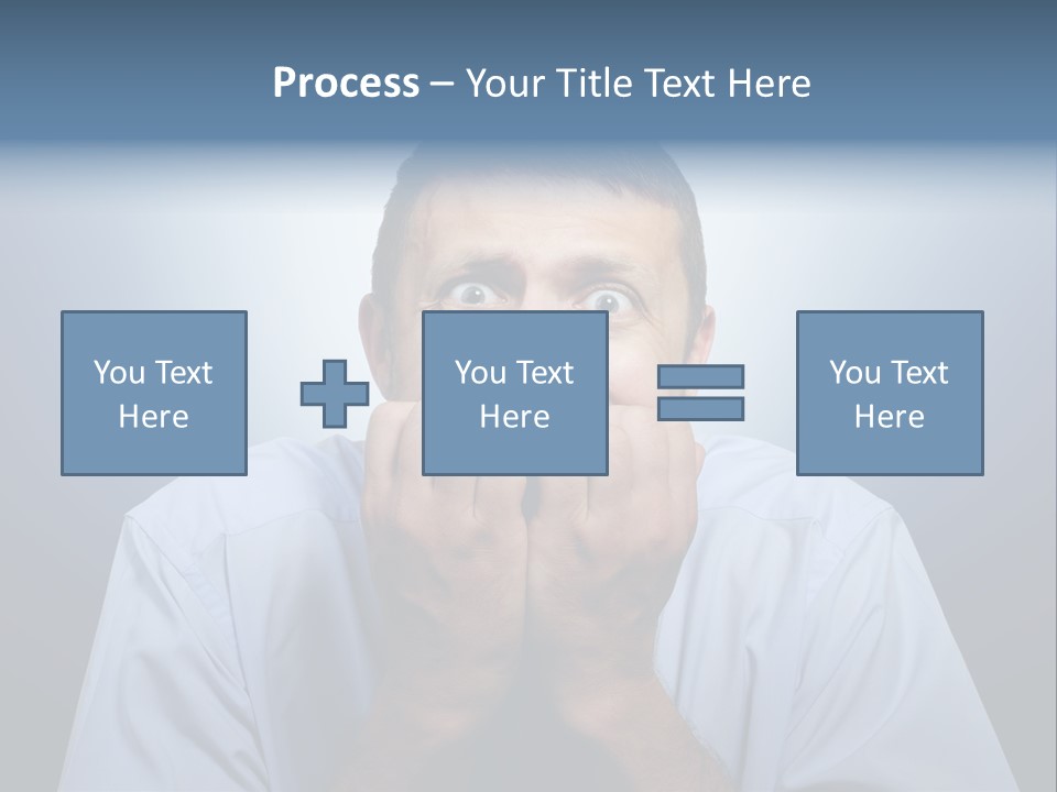 Depressed One Upset PowerPoint Template