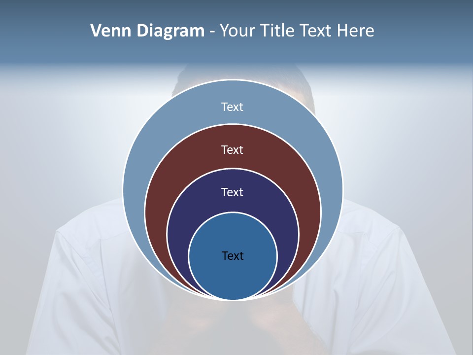 Depressed One Upset PowerPoint Template