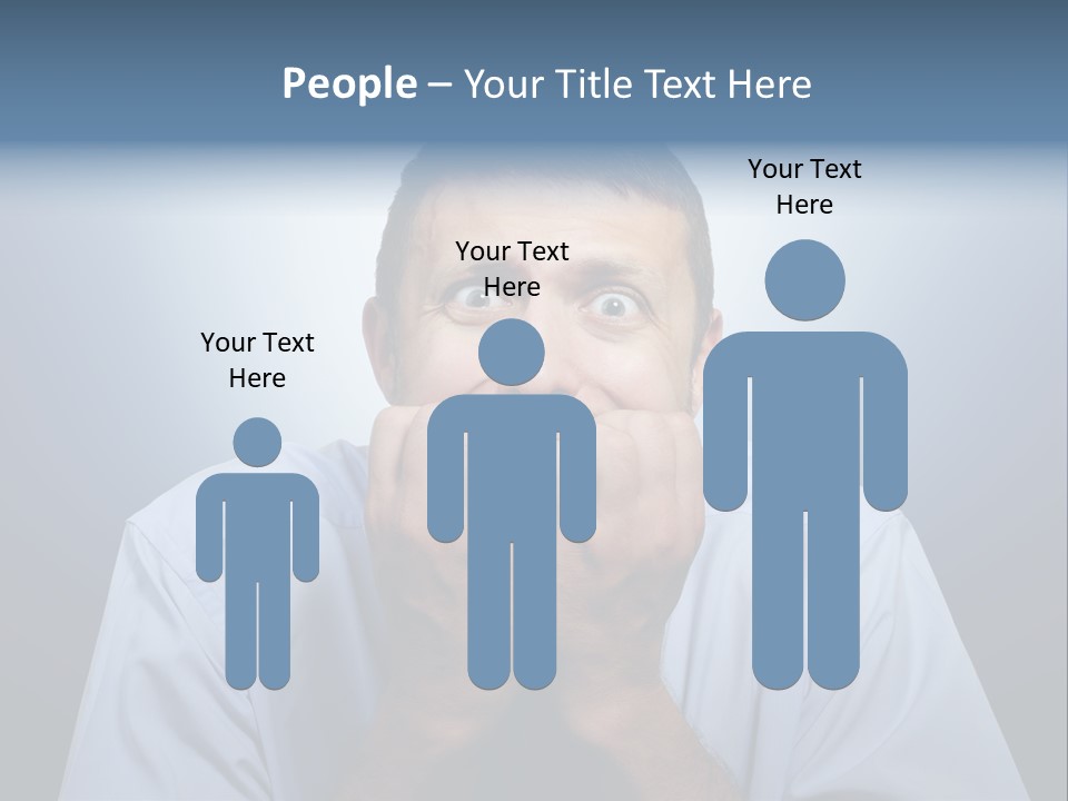 Depressed One Upset PowerPoint Template