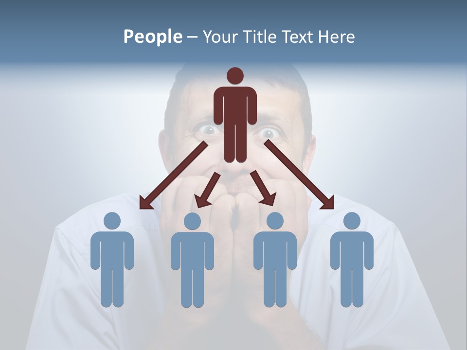 Depressed One Upset PowerPoint Template