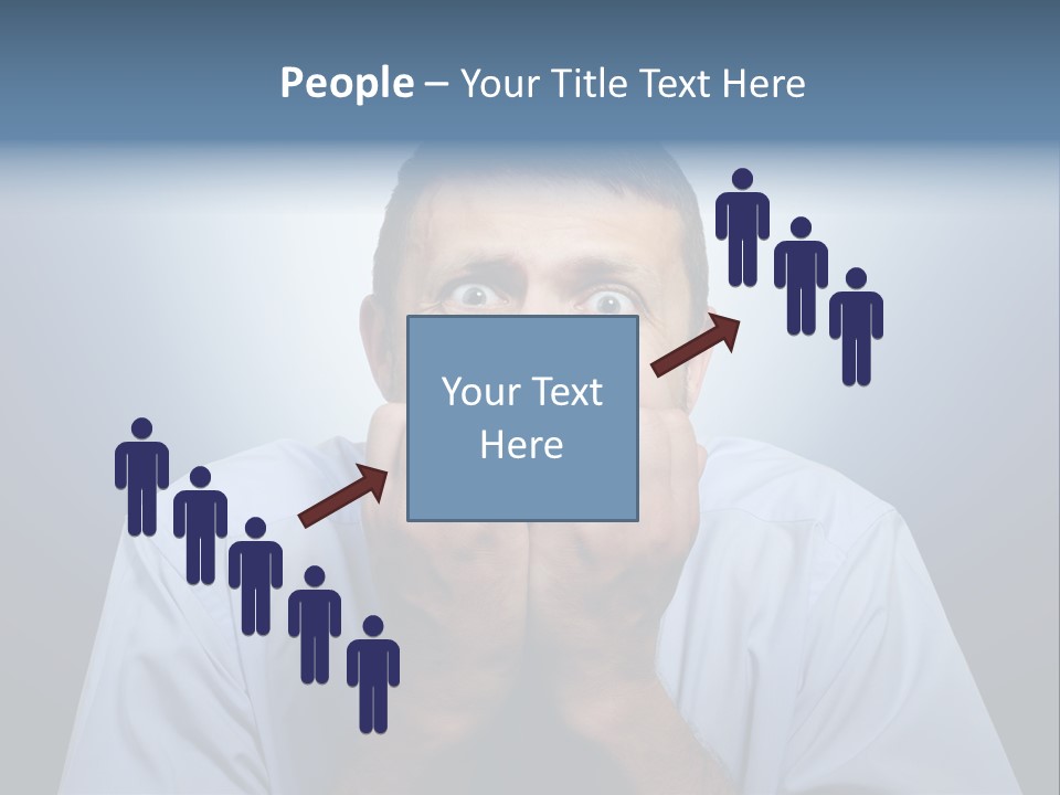 Depressed One Upset PowerPoint Template