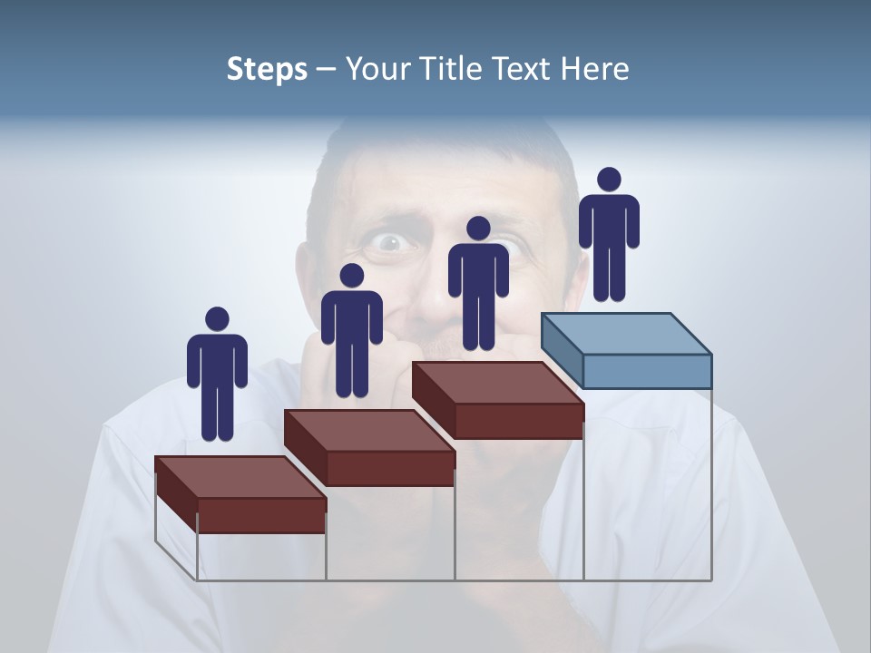 Depressed One Upset PowerPoint Template