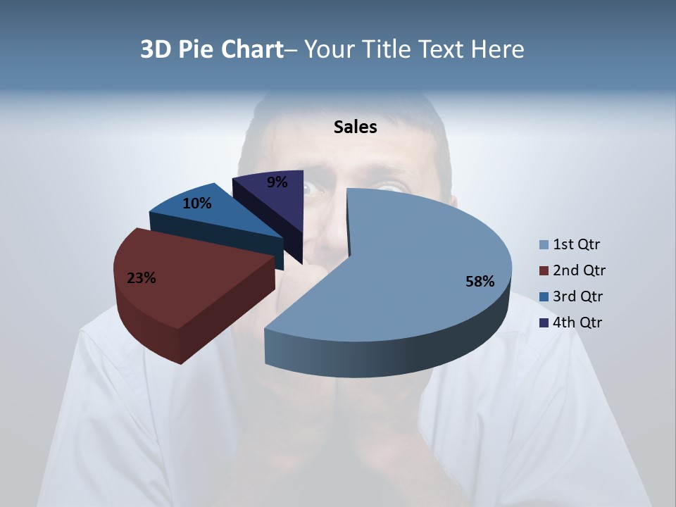 Depressed One Upset PowerPoint Template