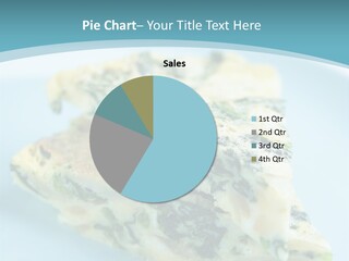 Healthy Plate Blue PowerPoint Template