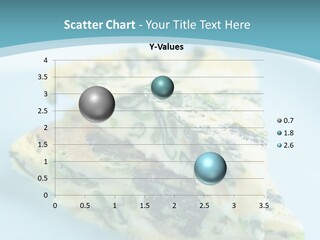 Healthy Plate Blue PowerPoint Template