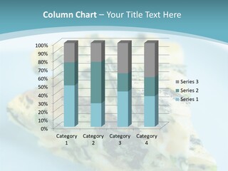 Healthy Plate Blue PowerPoint Template