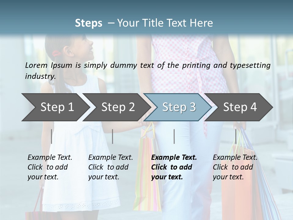 Buyer Sale Shopping PowerPoint Template