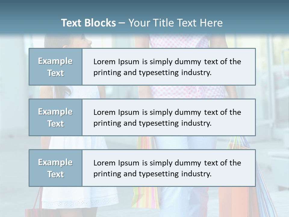 Buyer Sale Shopping PowerPoint Template