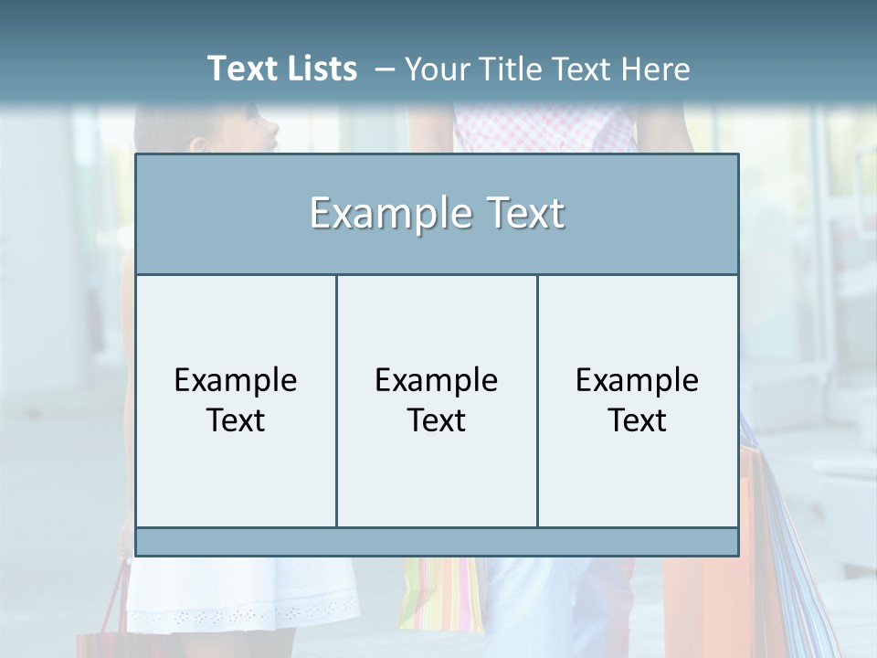 Buyer Sale Shopping PowerPoint Template