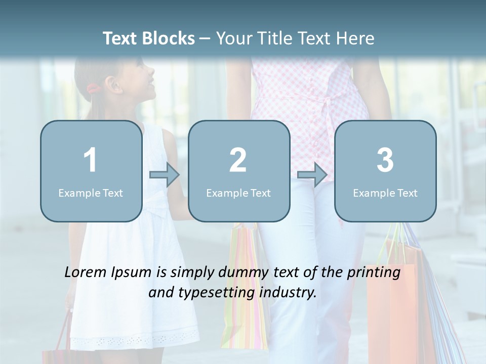Buyer Sale Shopping PowerPoint Template