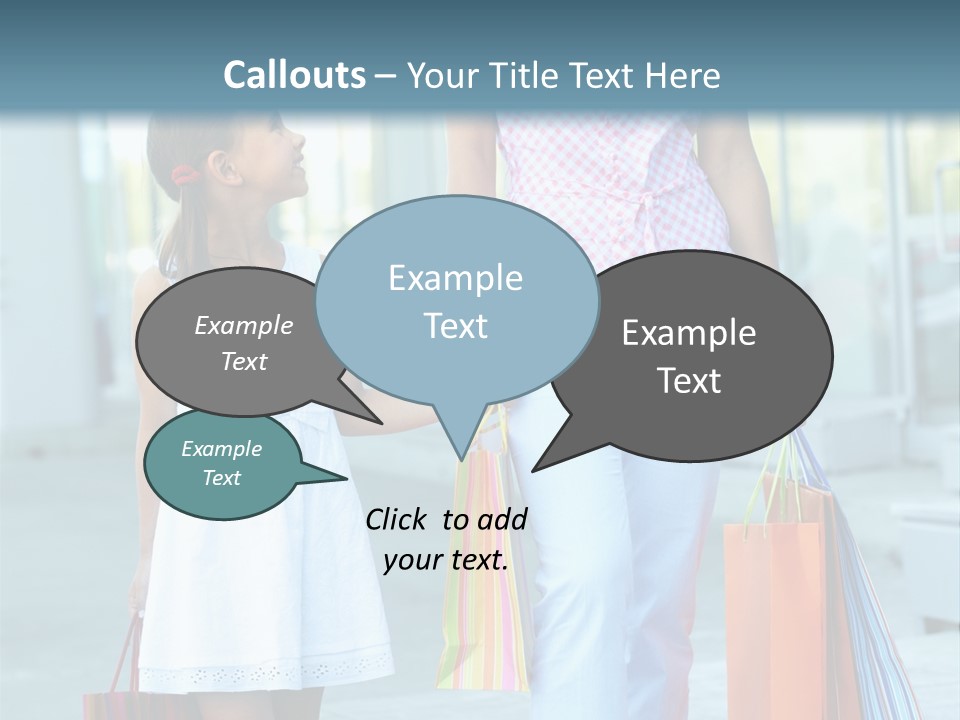 Buyer Sale Shopping PowerPoint Template
