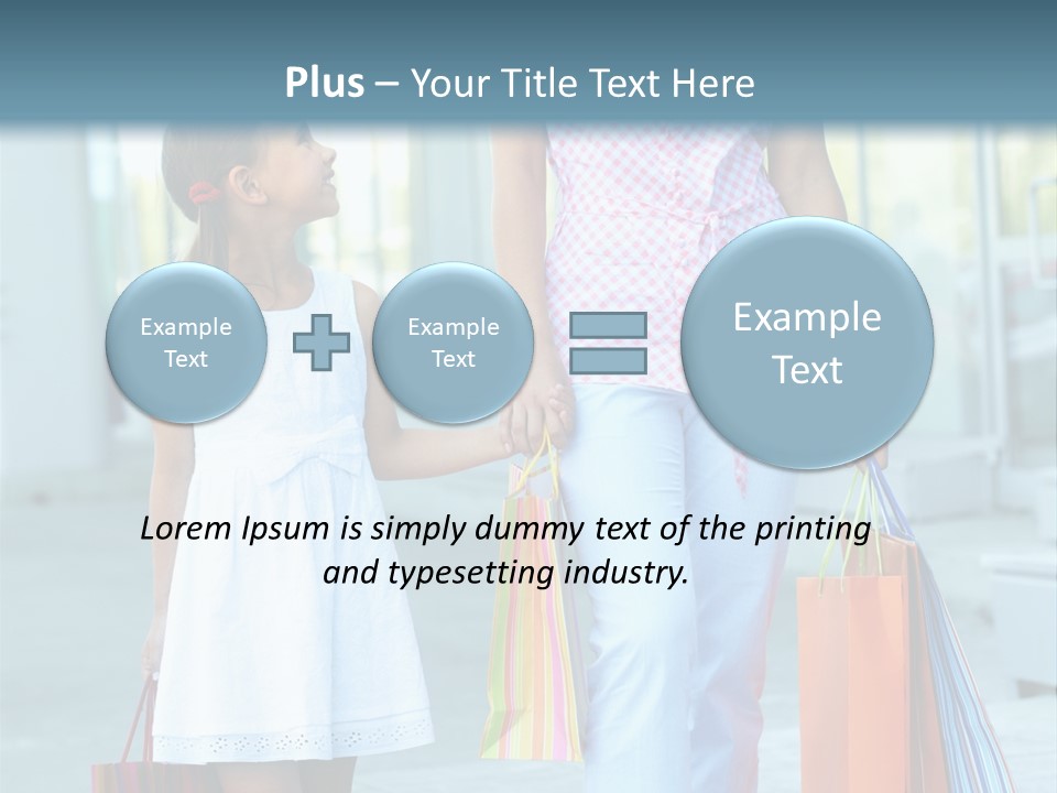Buyer Sale Shopping PowerPoint Template