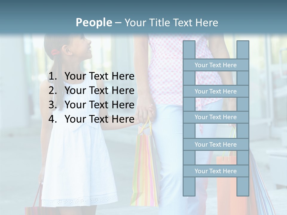 Buyer Sale Shopping PowerPoint Template