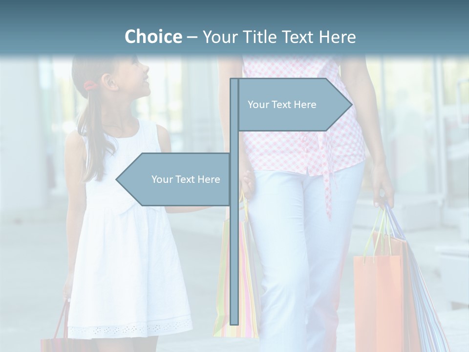 Buyer Sale Shopping PowerPoint Template
