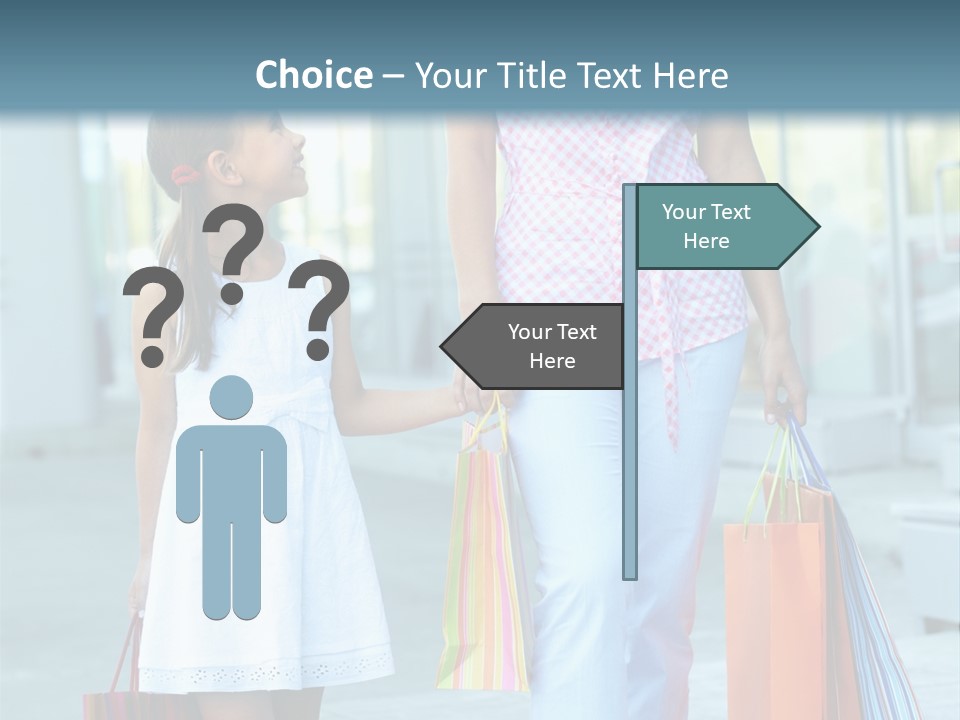 Buyer Sale Shopping PowerPoint Template