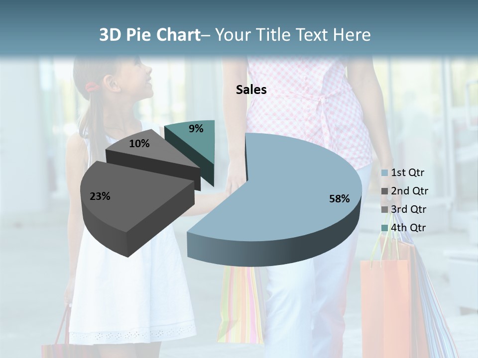 Buyer Sale Shopping PowerPoint Template