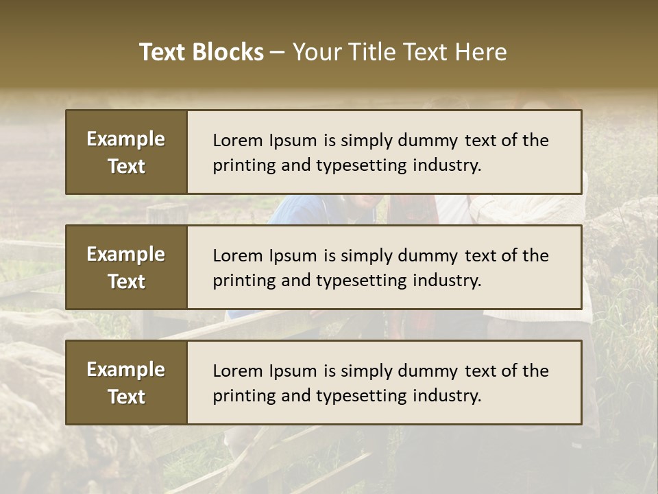 Happy Healthy Stroll PowerPoint Template