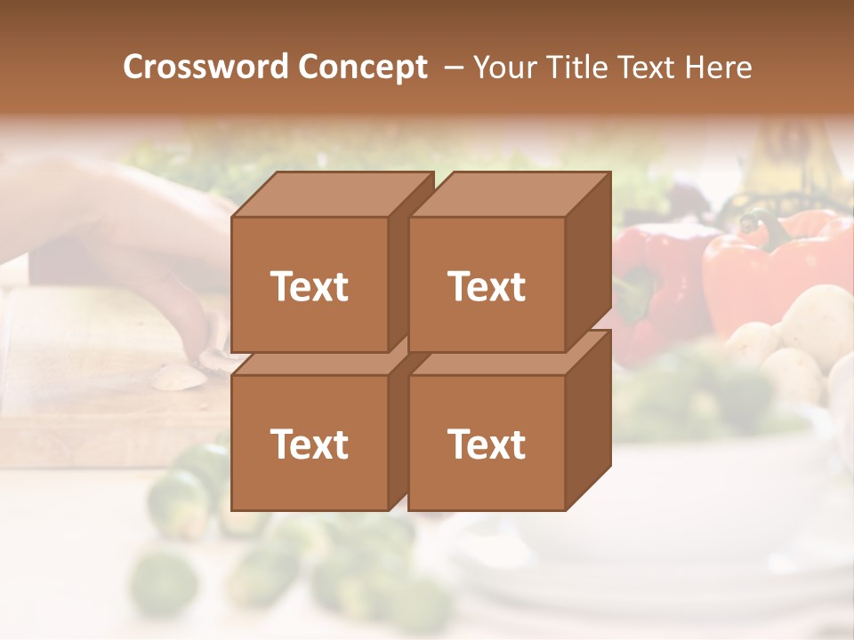 Color Vegetable Nature PowerPoint Template