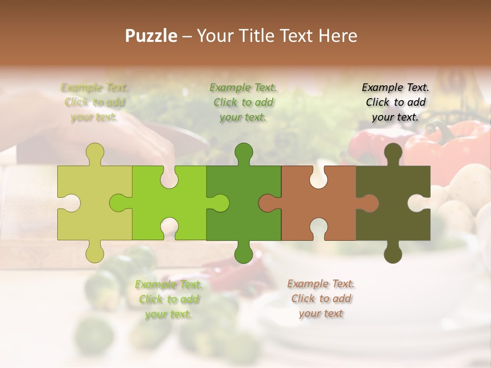 Color Vegetable Nature PowerPoint Template