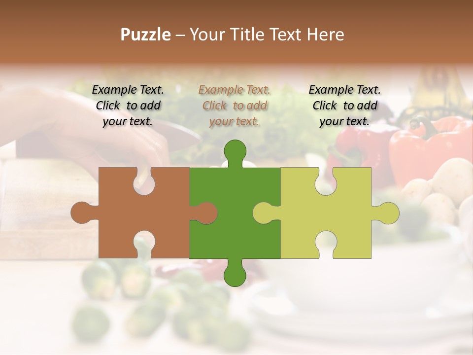 Color Vegetable Nature PowerPoint Template