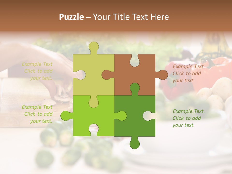 Color Vegetable Nature PowerPoint Template