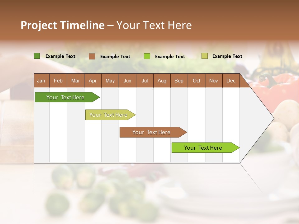 Color Vegetable Nature PowerPoint Template