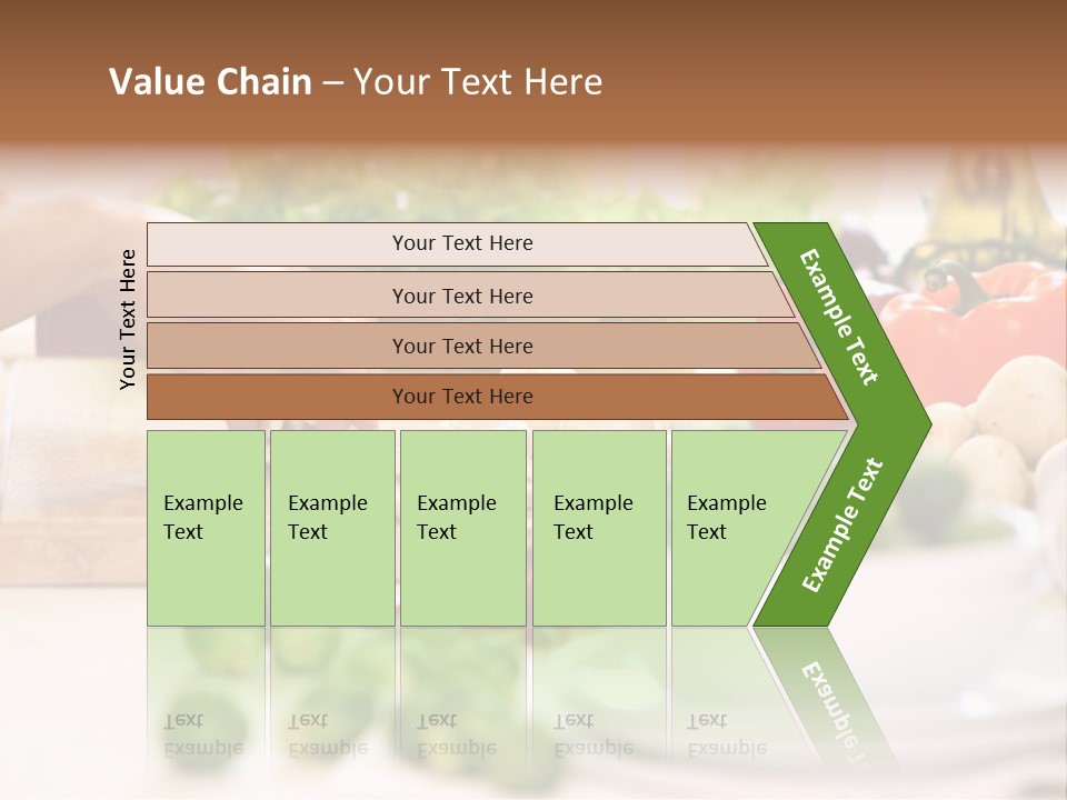 Color Vegetable Nature PowerPoint Template