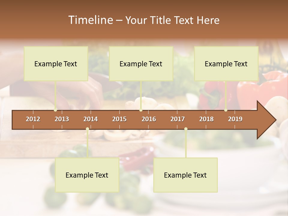 Color Vegetable Nature PowerPoint Template