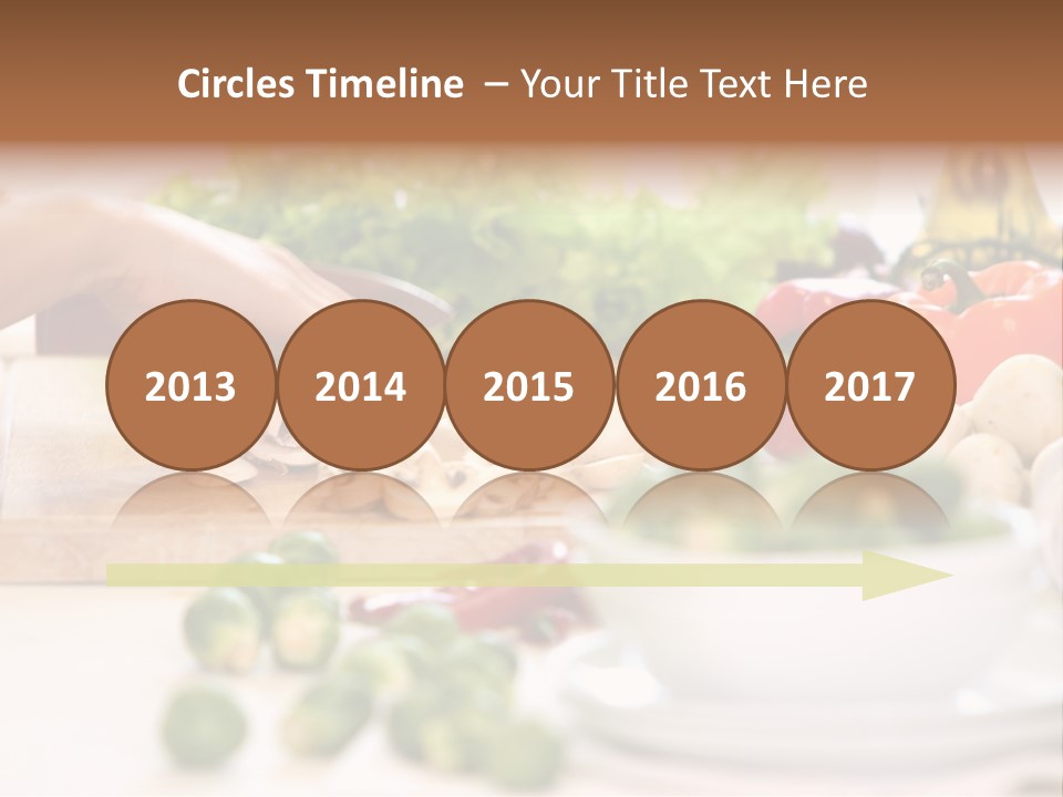 Color Vegetable Nature PowerPoint Template